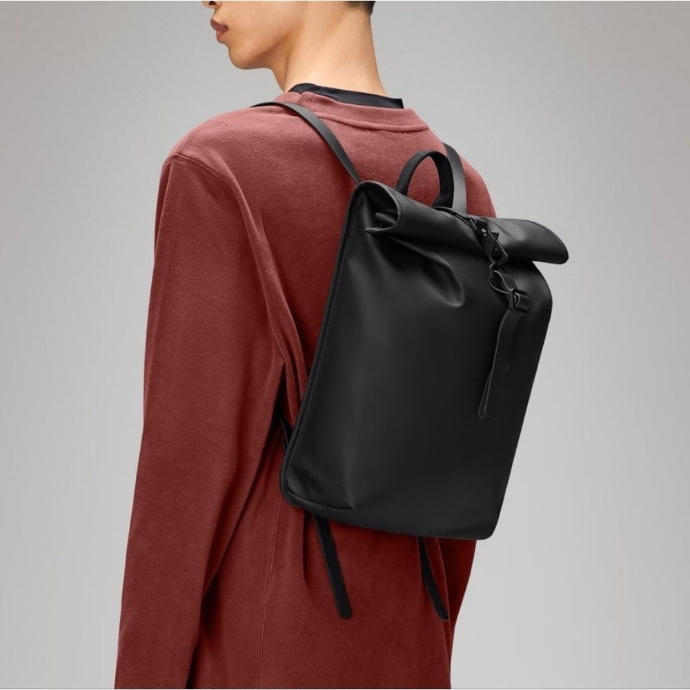 Rains Rolltop Rucksack Mini - Picture 2 of 5